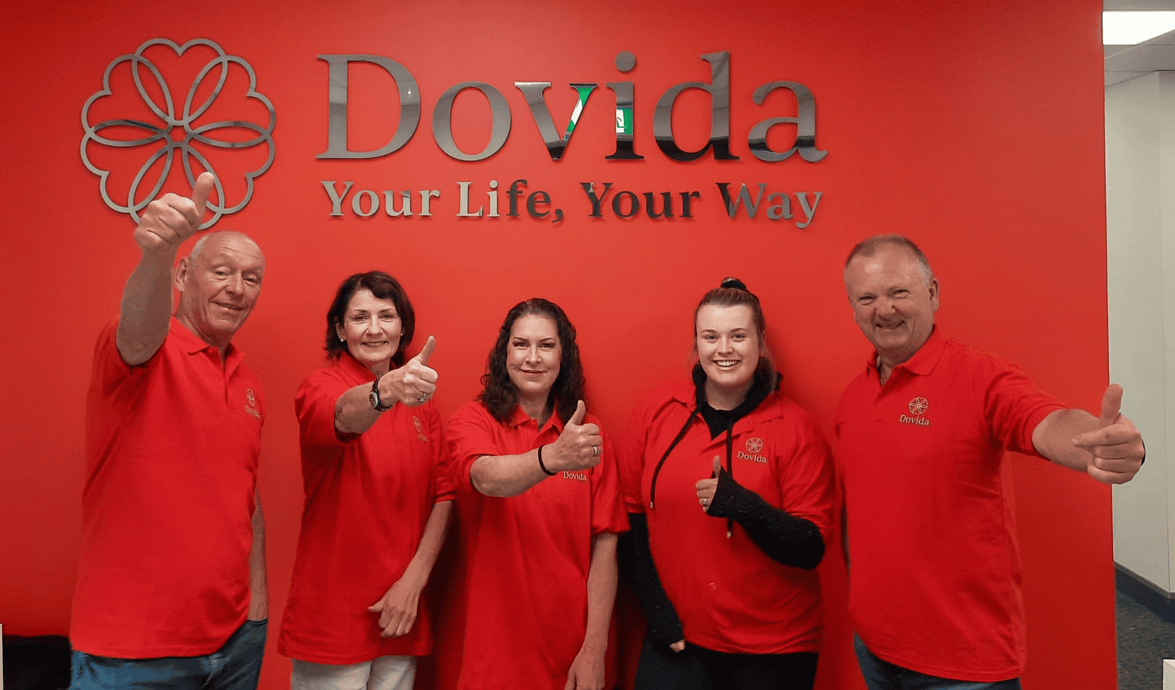 The team at Dovida Wicklow